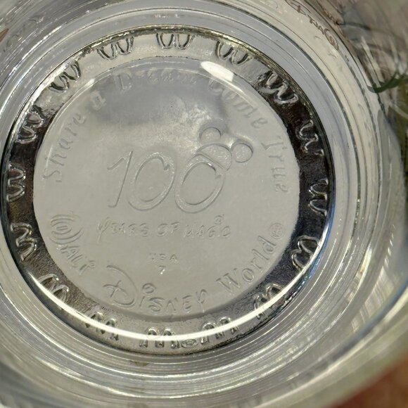 Walt Disney 100 Years of Magic Tumbler Glass Macdonalds Mickey Mouse Goofy - Picture 3 of 10